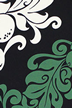 Diagonal. Pareo-style kukui nuts, ferns and vines