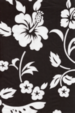 1010ume black, apparel cotton, Hawaiian vintage style fabric