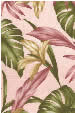 14meli Vintage Hawaiian Lily flowers on a cotton poplin apparel fabric.