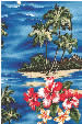 21mauna lepa Hawaiian vintage style fabric