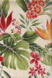 30lohi Plumeria & Bird Of Paradise Flowers - Hawaiian vintage style fabric