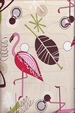 30welo vintage Hawaiian vintage Hawaiian flamingos, space age palm fronds, abstracts