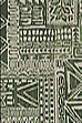 70kapa kaha - Vintage Style Hawaiian Reversible cotton apparel weight fabric. Lava, tattoo. lava cloth.