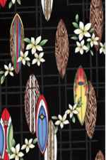 10huahina Hawaiian vintage style fabric