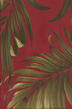 40monstera leafy monstera on cotton broadcloth fabric.