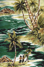 50isles Hawaiian vintage style fabric