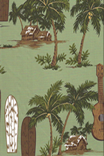 70island life Hawaiian vintage style fabric