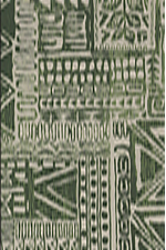 70kapa kaha - Vintage Style Hawaiian Reversible cotton apparel weight fabric. Lava, tattoo. lava cloth.