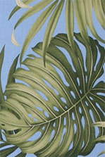 Oasis Slate Hawaiian vintage Oasis Slate Hawaiian vintage Leafy Monstera Upholstery Barkcloth