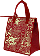 recycleable insulated zippered bag