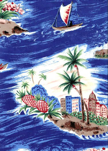 Sailboats, Waikiki, Hawaiian ocean scenic view, palm trees