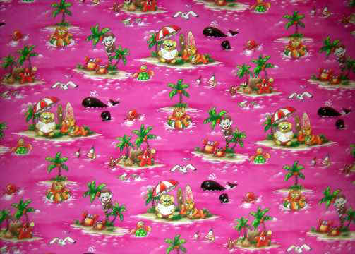 Hawaiian Fabric Monkeys, Cats, dogs, whales, turtles,  Surfboards, palm trees