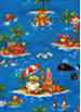 Hawaiian Fabric Monkeys, Cats, dogs, turtles, whales & Surfboards, palm trees