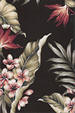 Vintatge Bird Of Paradise with Plumeria Flowers