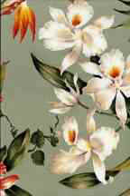 70waiakea Tropical Hawaiian flowers - cotton barkcloth fabric