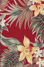 40aunaki hawaiian vintage style fabric