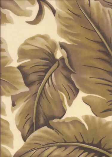 Big leafy Hawaiian Tropical Outdoor fabric 